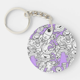 Llavero Abstract acrylic keychain