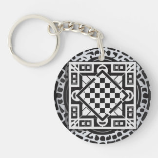 Llavero Abstract acrylic keychain