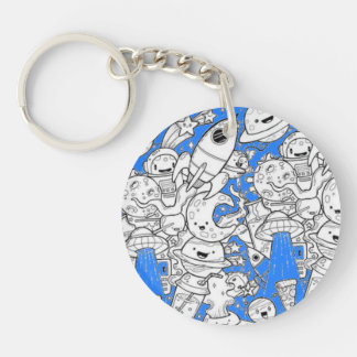 Llavero Abstract acrylic keychain