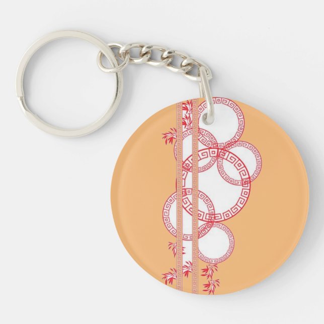 Llavero Abstract acrylic keychain (Frente)