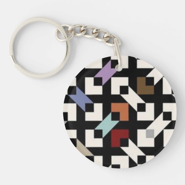 Llavero Abstract acrylic keychain (Frente)