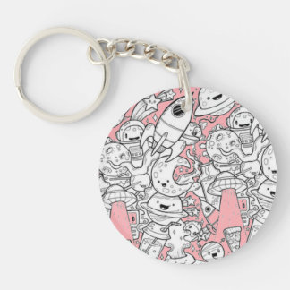 Llavero Abstract acrylic keychain