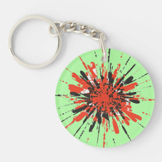 Llavero Abstract acrylic keychain
