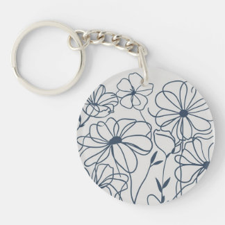 Llavero Abstract acrylic keychain