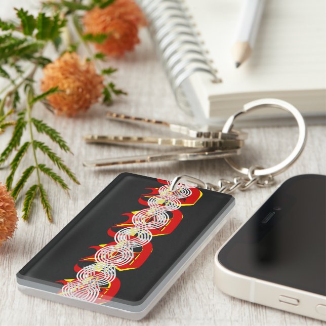 Llavero Abstract Art 2 (Frente Derecha)