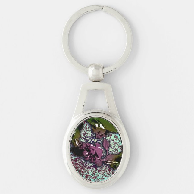 Llavero Abstract Background_Holly Branch (Anverso)