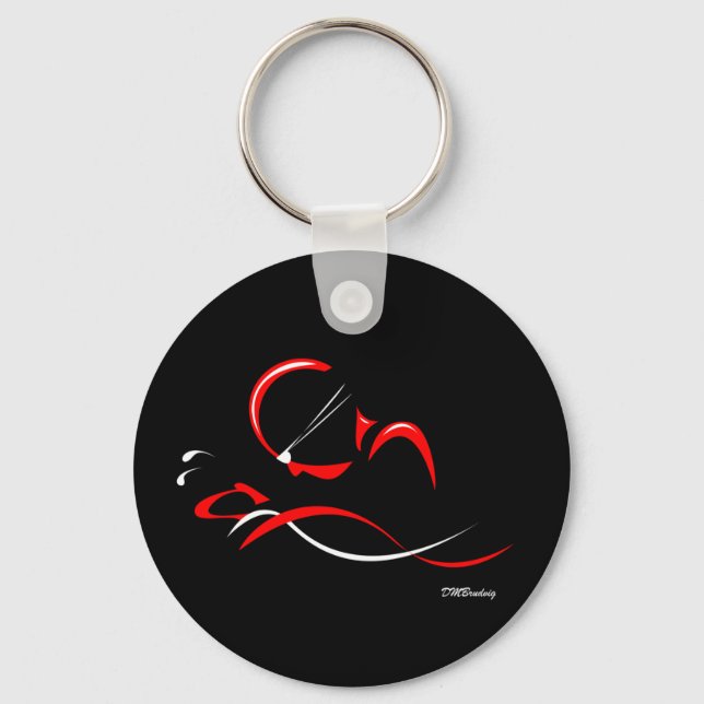 Llavero Abstract Breaststroke 12 Key Chain (Anverso)