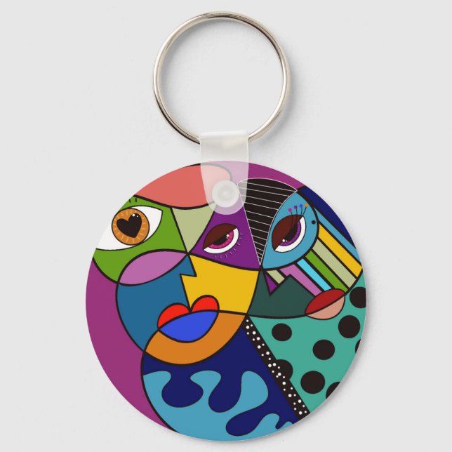 Llavero Abstract Keychain (Anverso)