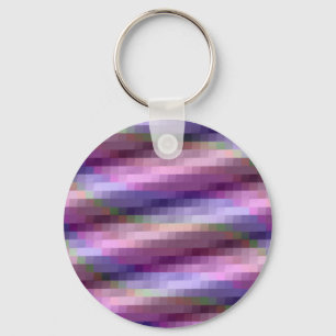 Llavero Abstract Squares in Purple, Pink and Blue