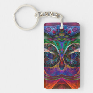 Llavero Abstracto Apofisis Lechuza I