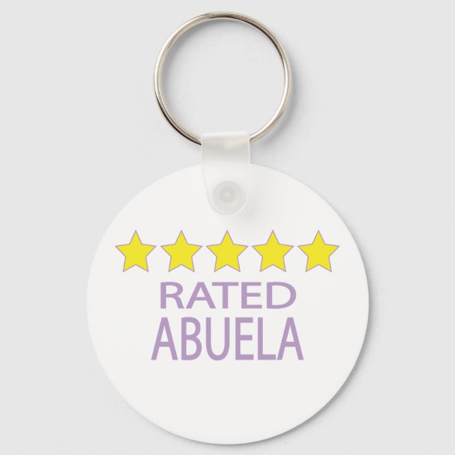 Llavero Abuela Cinco Estrellas (Anverso)