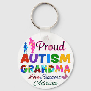 Llavero Abuela de autismo orgullosa