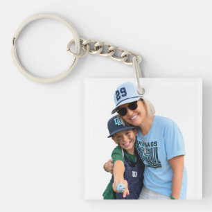 Llavero Abuela de béisbol de foto