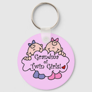 Llavero Abuela de Chicas gemelos camisetas y regalos