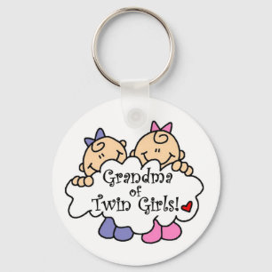 Llavero Abuela de Chicas gemelos camisetas y regalos