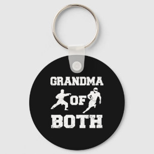 Llavero Abuela De Fútbol Gracioso Y Abuela De Karate