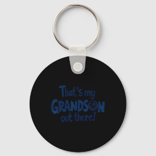 Llavero Abuela de fútbol orgullosa Abuelo Ese es mi nieto 