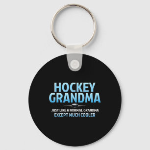 Llavero Abuela de hockey divertida abuela de hockey sobre