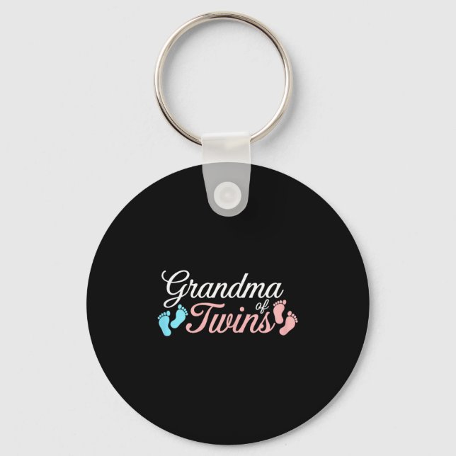 Llavero Abuela De Madres Camisas Gemelas (Anverso)