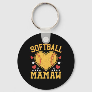 Llavero Abuela de softball divertida amor de softball cora