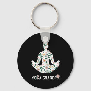 Llavero Abuela de Yoga Camiseta de Meditación Amante de Pi