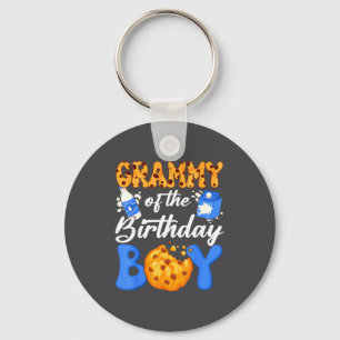 Llavero Abuela del niño de cumpleaños leche y galletas 1er