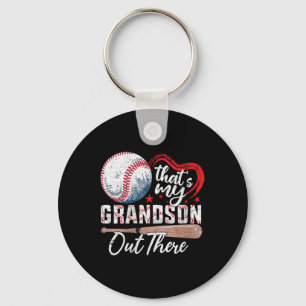 Llavero Abuela Ese Es Mi Nieto Allí Béisbol Abuela