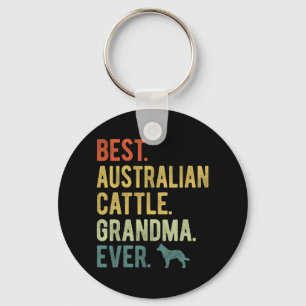 Llavero Abuela ganadera australiana ama a madre de madre