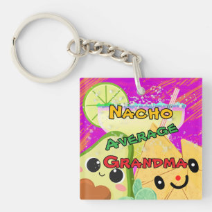 Llavero Abuela No Promedio Divertida