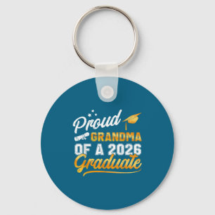 Llavero Abuela Orgullosa De Un Graduado De La Promoción De