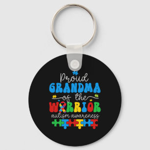 Llavero Abuela Orgullosa De Un Rompecabezas De Conciencia