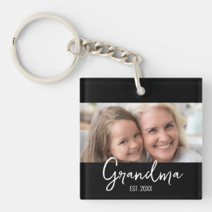 Llavero Abuela Personalizable Año de Abuela Foto