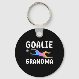 Llavero Abuela portera de fútbol de una abuela guardiana d