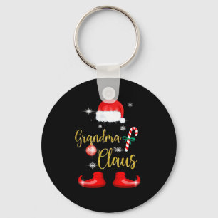 Llavero Abuela Santa Claus Navidades familiares divertidos