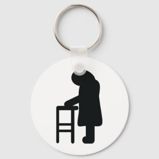 Llavero abuelita de marco de marcha