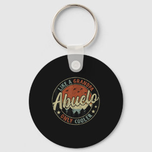 Llavero Abuelo Como un abuelo pero más genial Vintage Retr