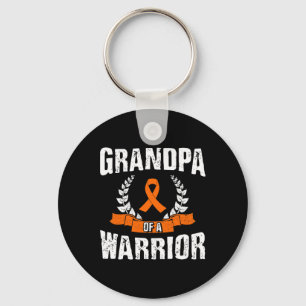 Llavero Abuelo De Conciencia De La Leucemia Guerrera
