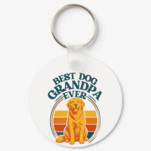 Abuelo de perro retro mejor del mundo Golden Retri