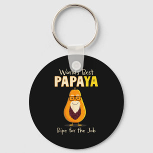 Llavero Abuelo Divertido Papá del Mundo Papaya Chiste 