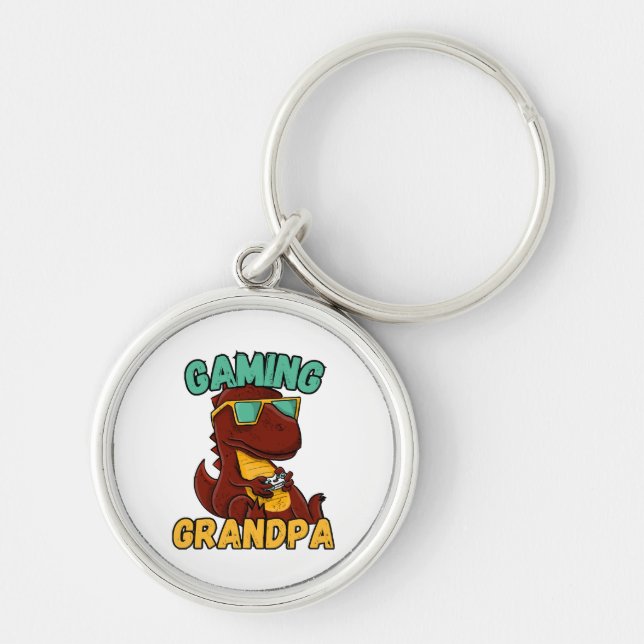 Llavero Abuelo Gamer (Frente)