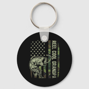Llavero Abuelo Genial Camuflaje Bandera Americana Padres