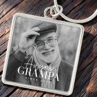 Abuelo Impresionante Desde 20XX Foto Simple Elegan