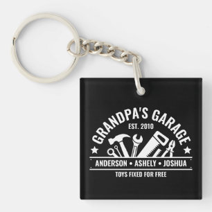 Llavero Abuelo mecánico divertidísimo del personalizado Gr
