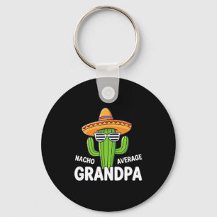Llavero Abuelo nacho promedio abuelo divertido cactus mexi