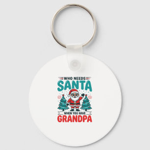 Llavero Abuelo Navidad Santa Familia
