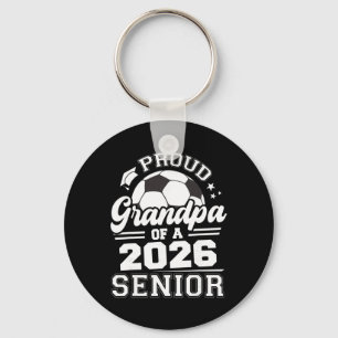 Llavero Abuelo Orgulloso De Un Graduado De Fútbol Ll De Se