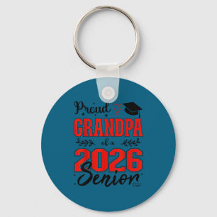 Llavero Abuelo orgulloso de un senior de la clase de 2026,
