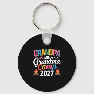 Llavero Abuelo y abuela campamento 2027 abuelos acampando
