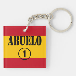 Llavero Abuelos españoles: Abuelo numero uno