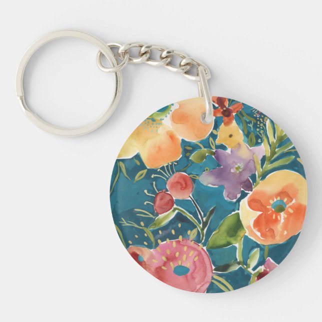 Llavero Abundant Florals I (Frente)